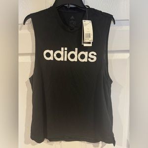Adidas Dash Tank Black/White Large NWT